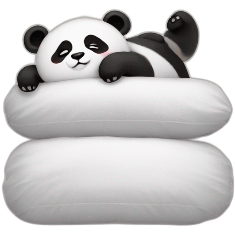 sleep panda emoji