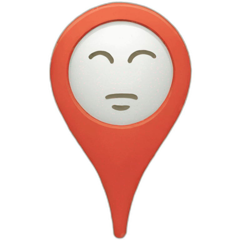 simple map pin emoji