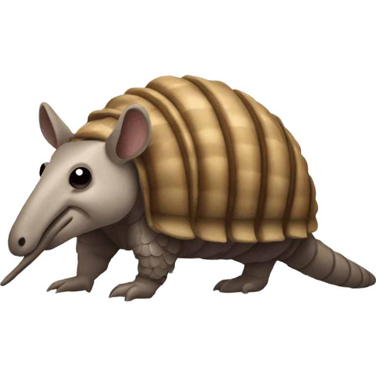 WhatsApp emoji of an armadillo emoji