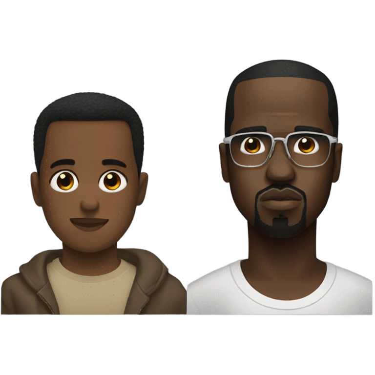 diddy and kanye emoji