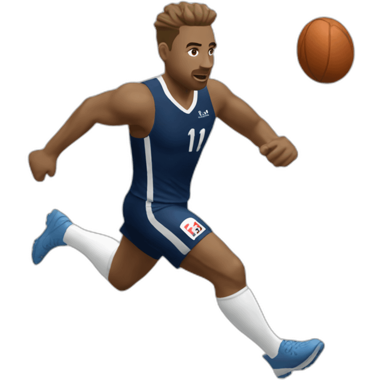 paris st germanin player running white skin emoji