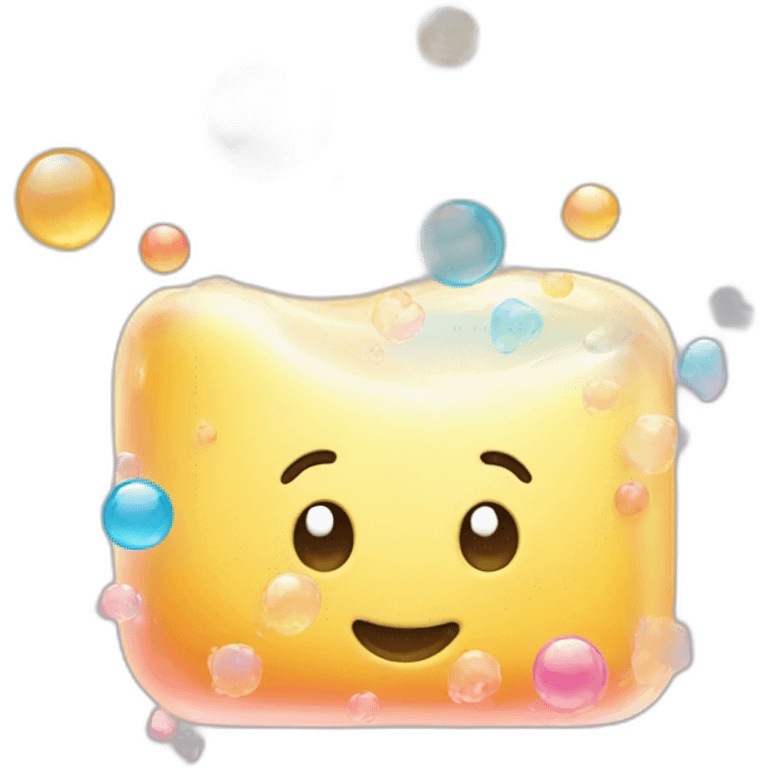 soap and bubbles emoji