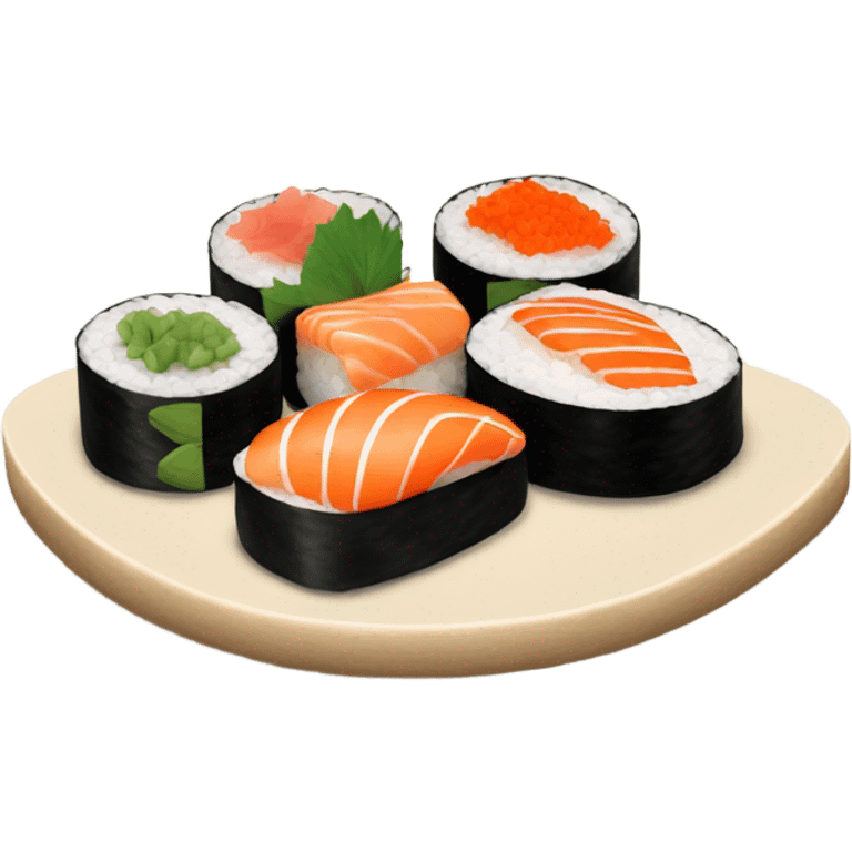 Sushi platter emoji