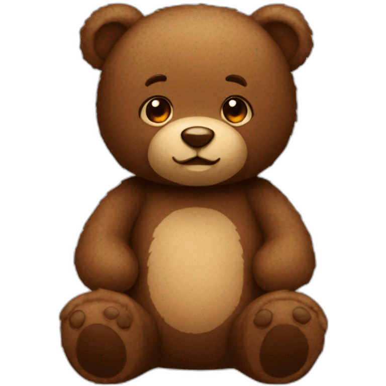 Teddy bear what choclate emoji