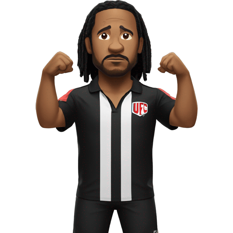 ufc referee herb dean shrugging his shoulders emoji