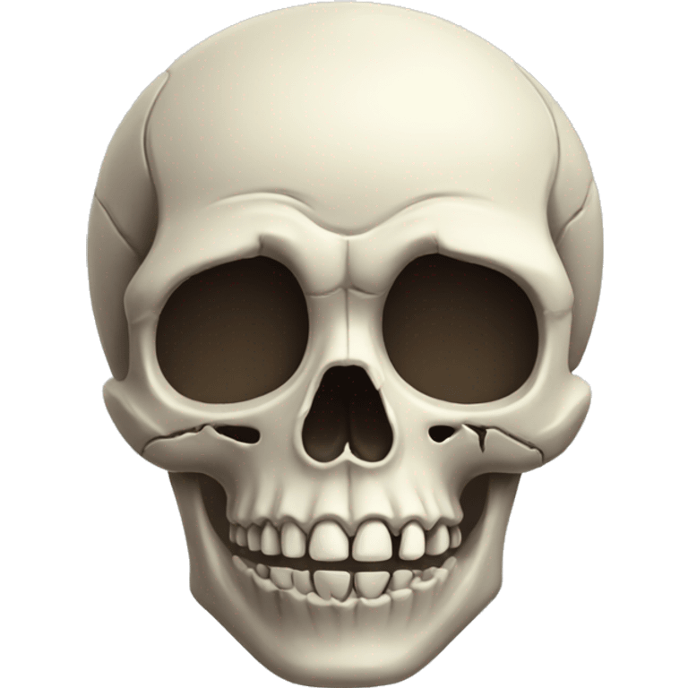 Skull say hi emoji