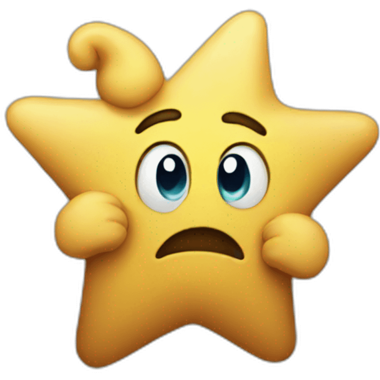 sad Star emoji