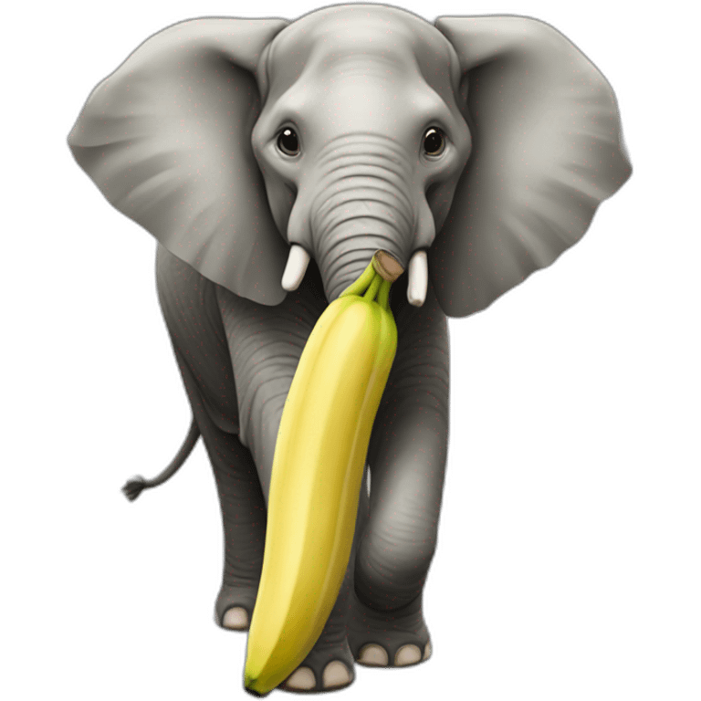 elephant bananas emoji