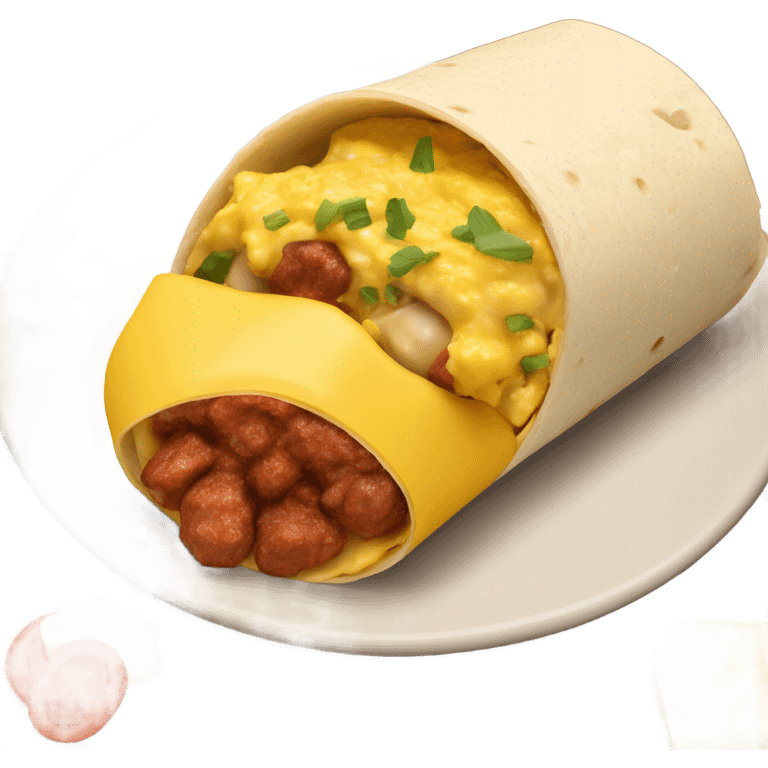 breakfast burrito emoji