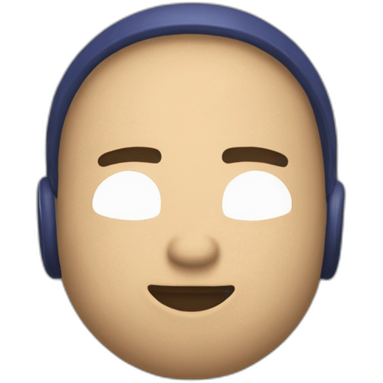 Una pelota de rugby leyendo emoji