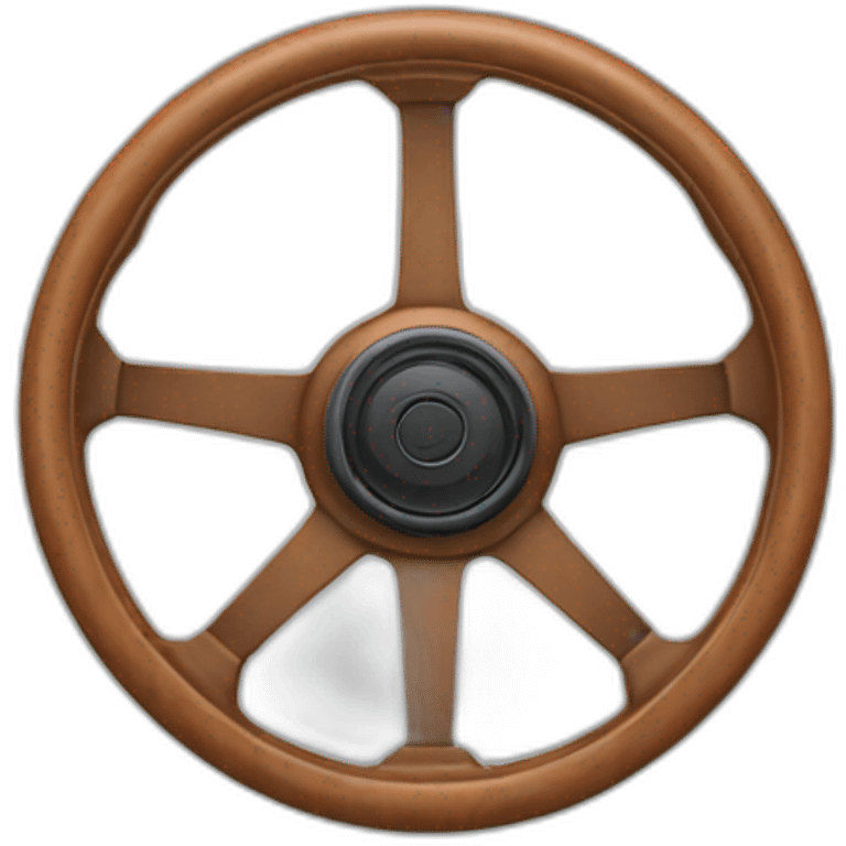 Steering wheel emoji