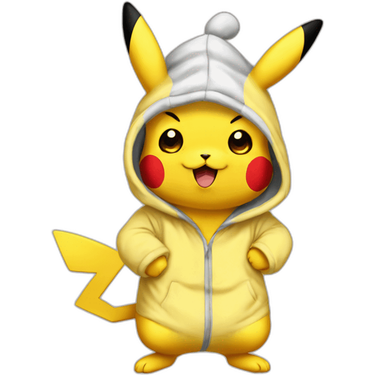 Pikachu en pijama  emoji