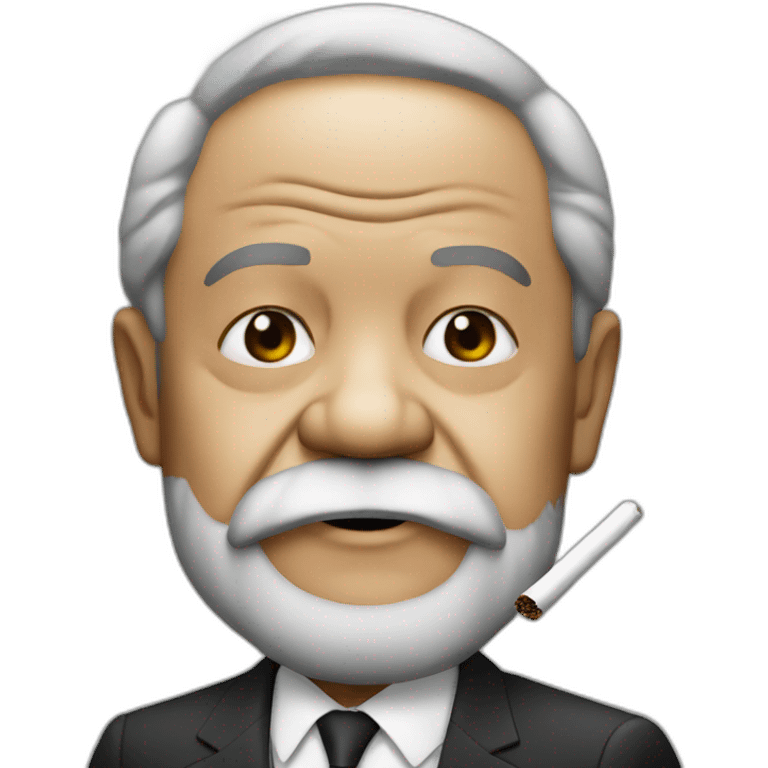 president Brazil lula smoking emoji