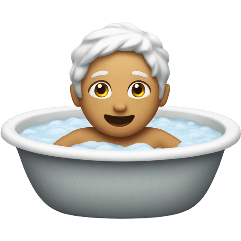 Person  bath emoji