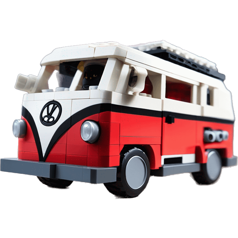 Lego Barbie dream nightmare vw bug rv camper Haunted Cabin Darth Vader’s ice cube race car with bright white headlights and light saber bumpers  emoji