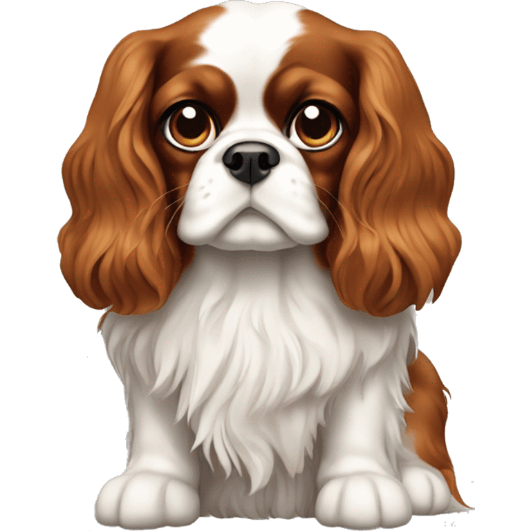 Sur caviler King Charles spaniel  emoji