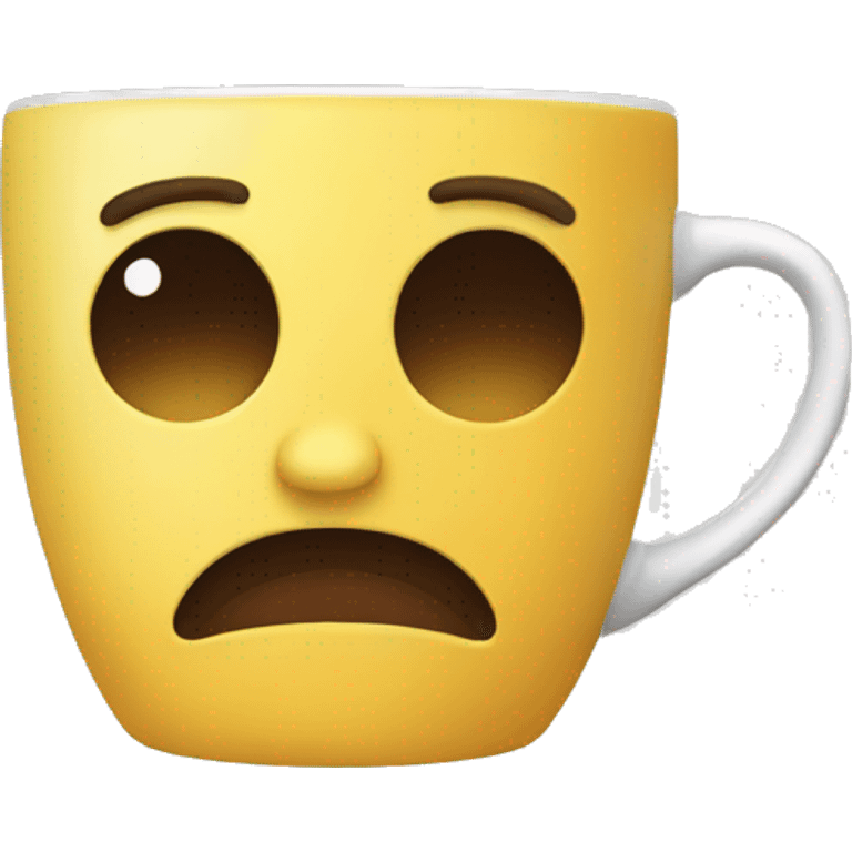 Taza emoji