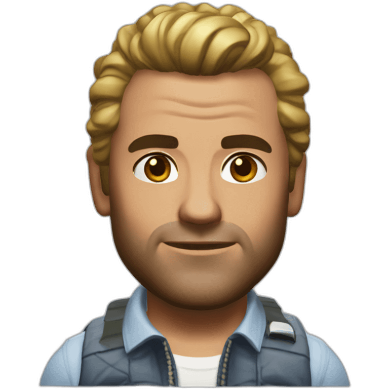 Michael De Santa of GTA 5 emoji