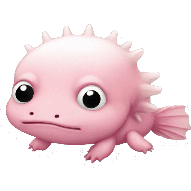 sad axolotl  emoji