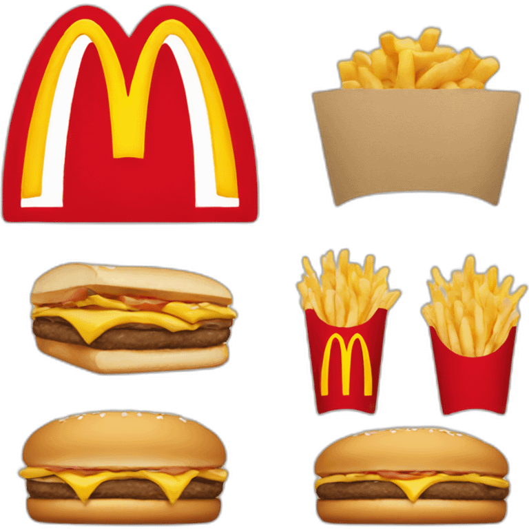 McDonald logo emoji