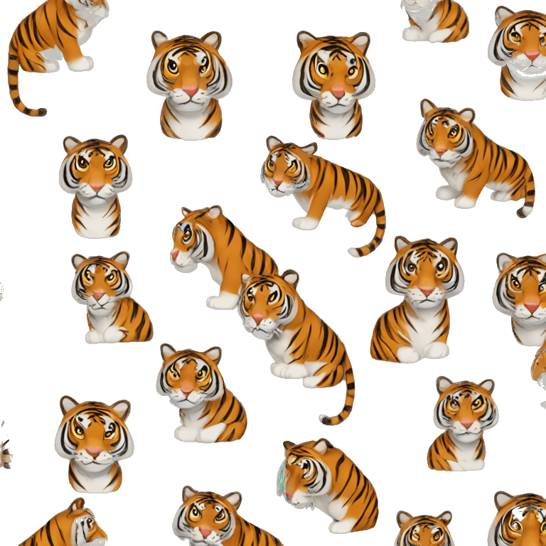 Tiger glass  emoji