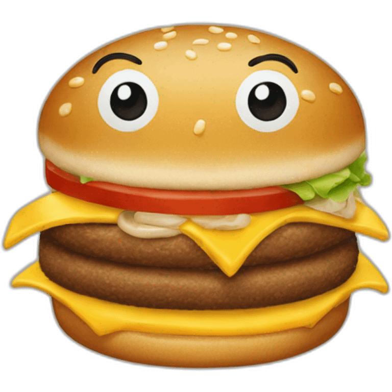 M of McDonald’s emoji