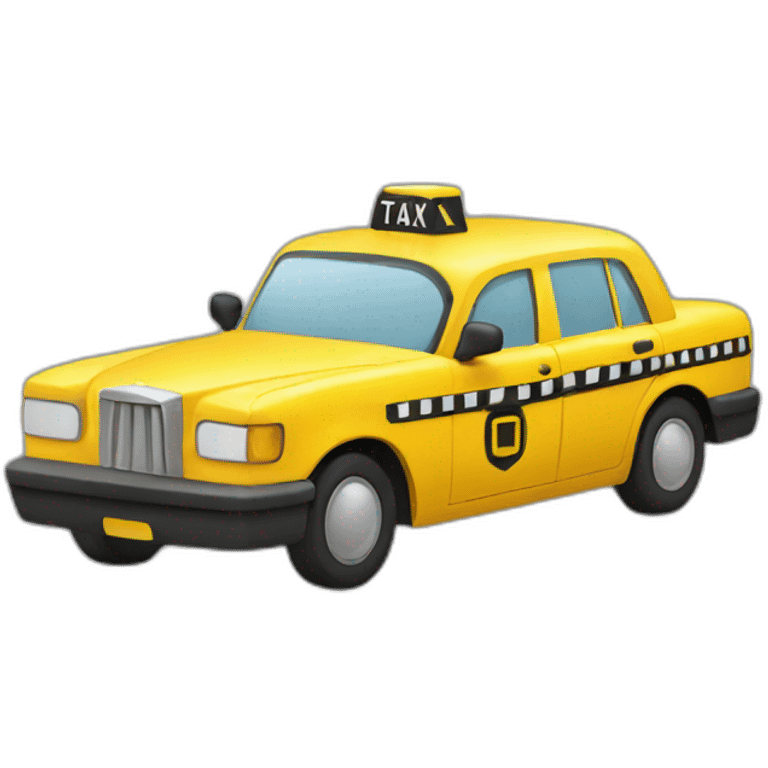 uber taxi emoji