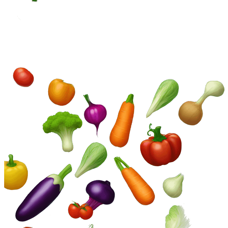 array of vegetables emoji