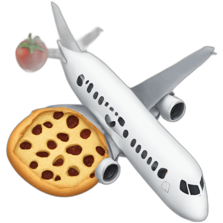 bad plane food emoji