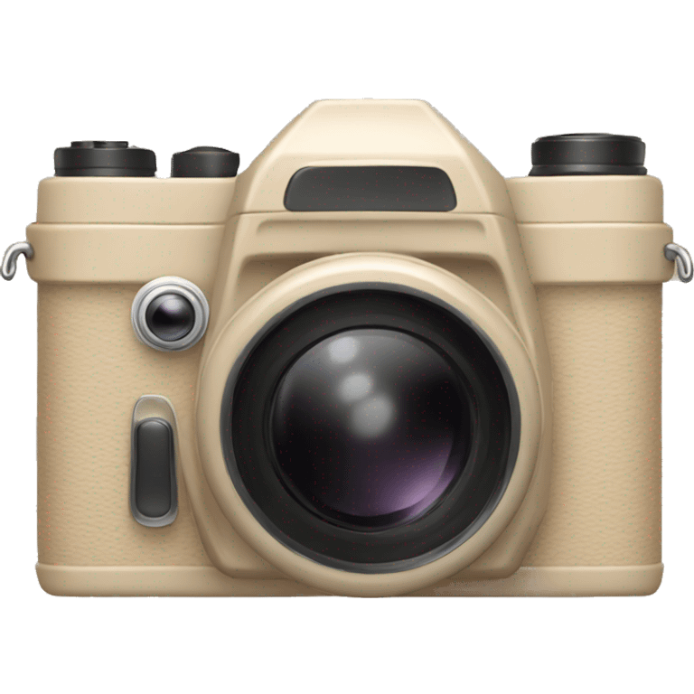 Camera beige emoji