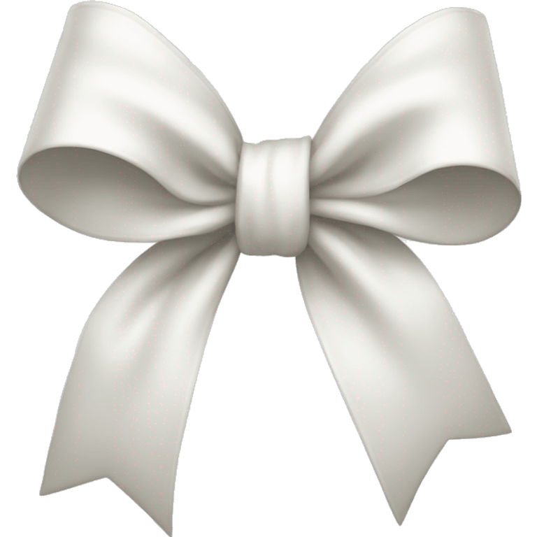 white bow  emoji