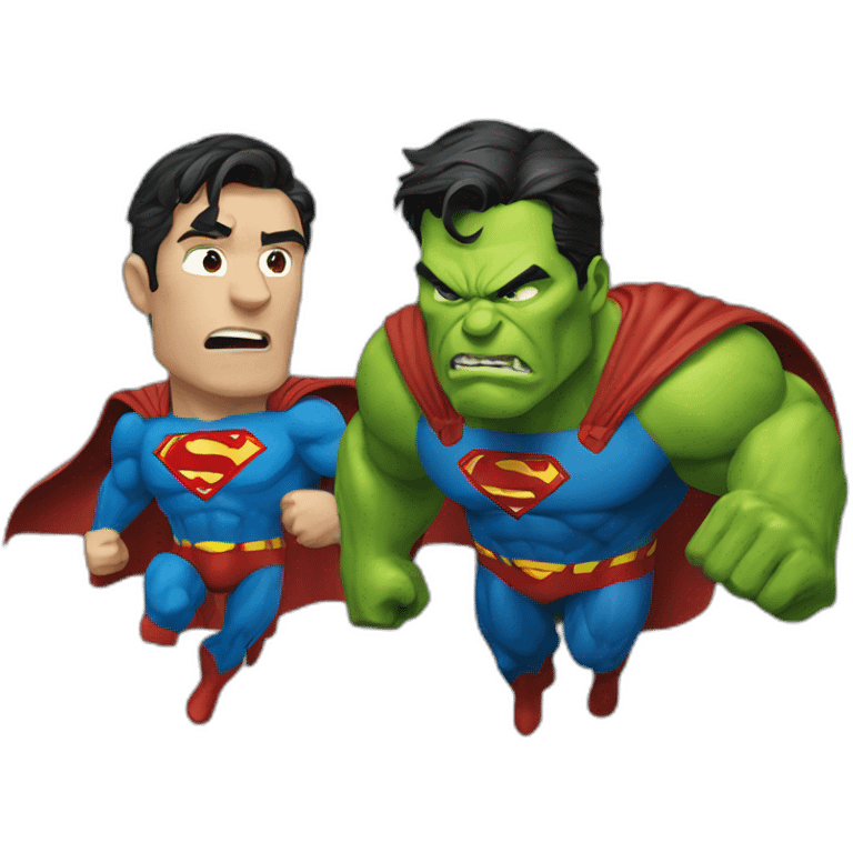 superman-vs-hulk emoji