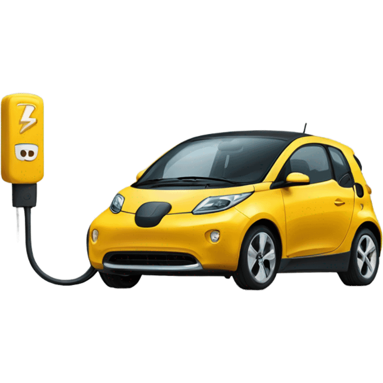 electric car charging emoji