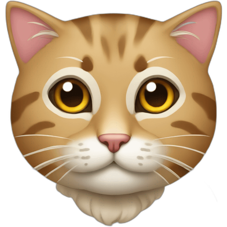 gato arranhando com a pata emoji