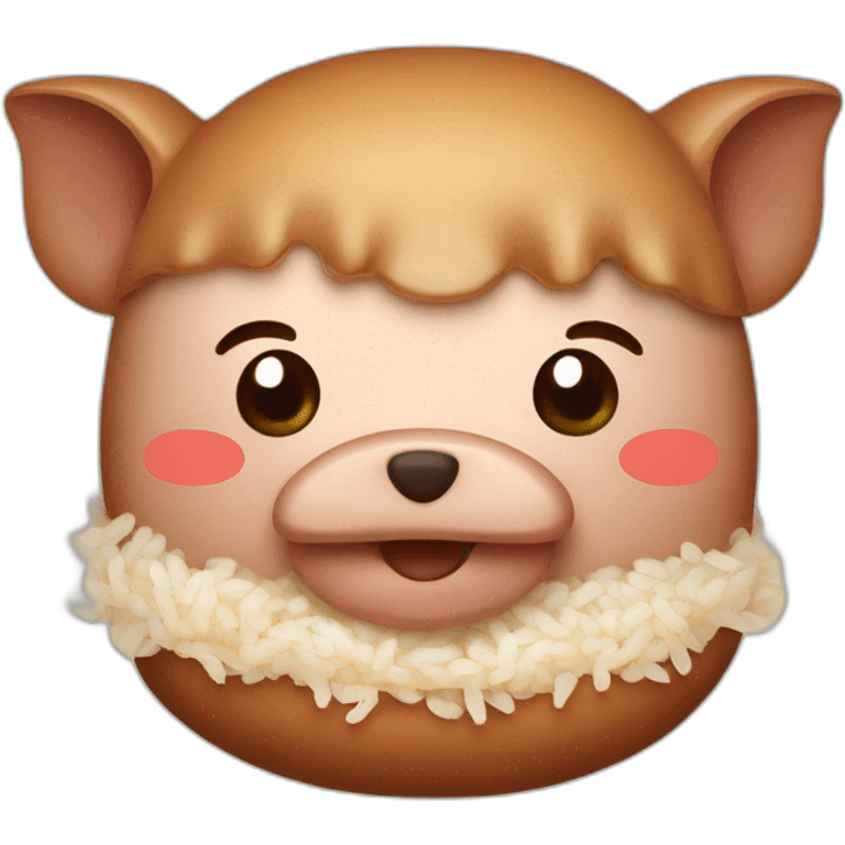 Braised Pork Rice emoji