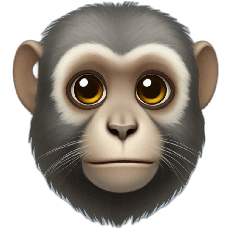 Marmoset monkey emoji