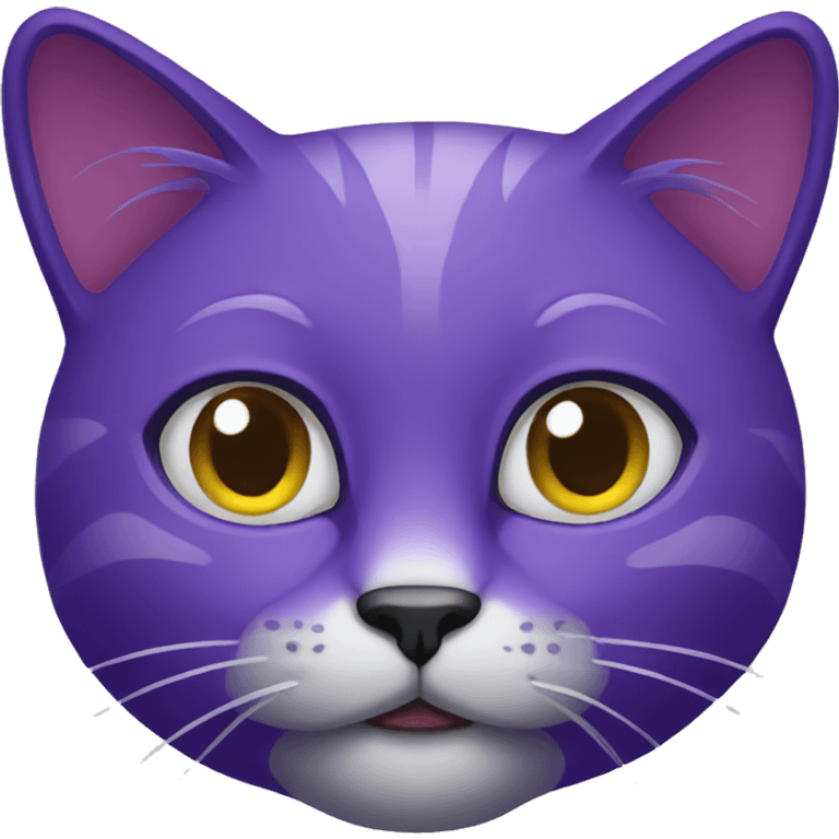 purple cat emoji