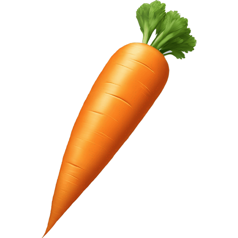 a carrot flying like a rocket emoji