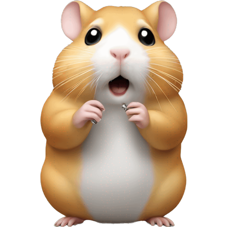 hamster Vaping emoji