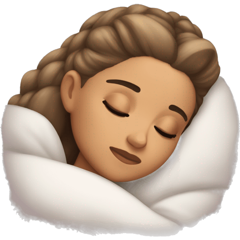 Ariana Grande sleeping emoji