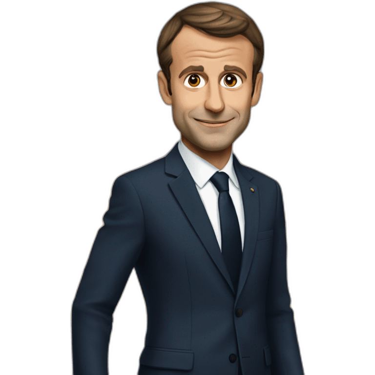 Emanuel Macron emoji