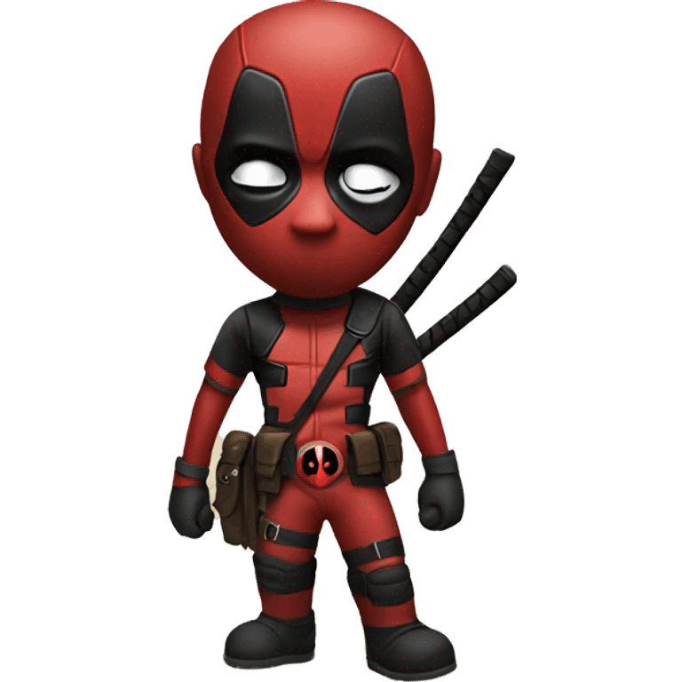 Funny dead pool child  emoji