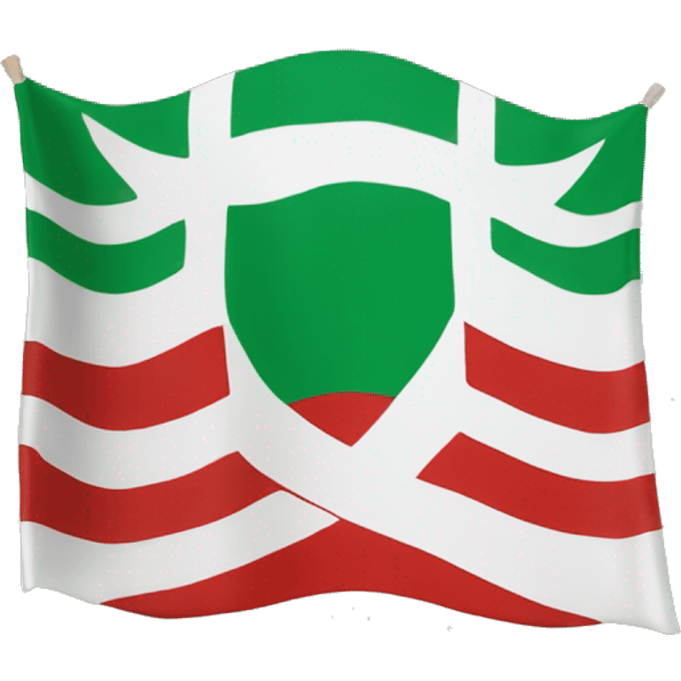 Drapeau pays basque  emoji