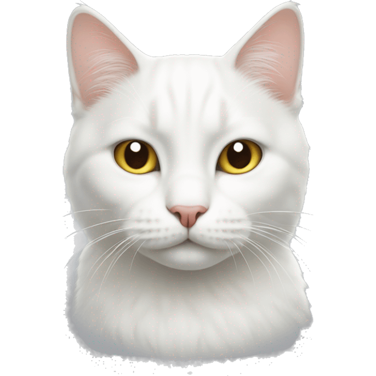 White cat emoji