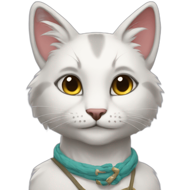 Anthro Cat Furry emoji