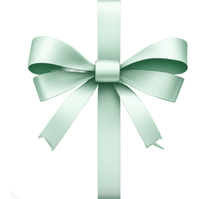 green gift card with bow emoji