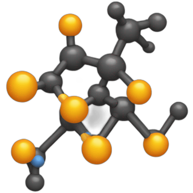 molecule structure of epinephrine emoji