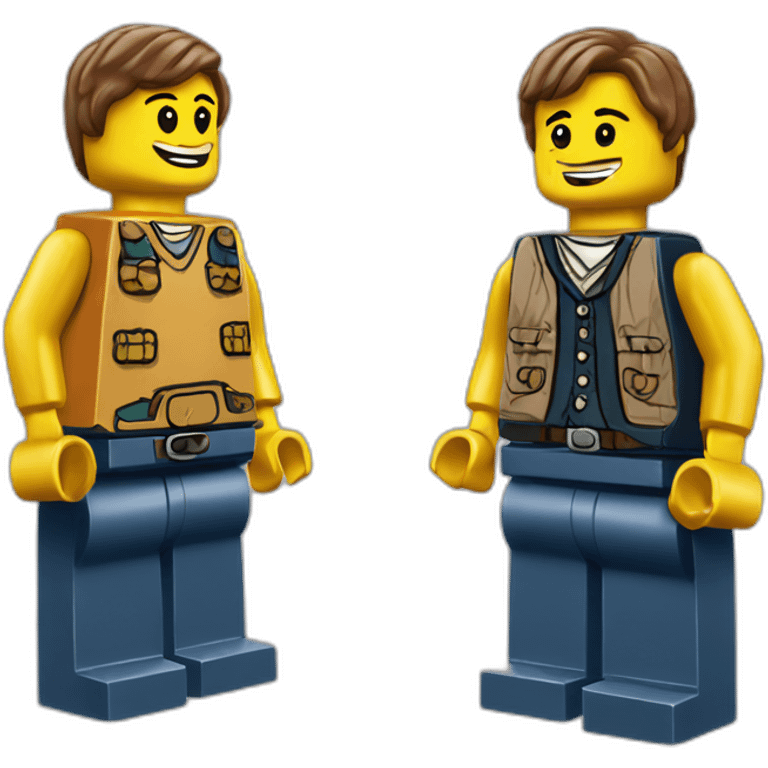 Lego style emoji