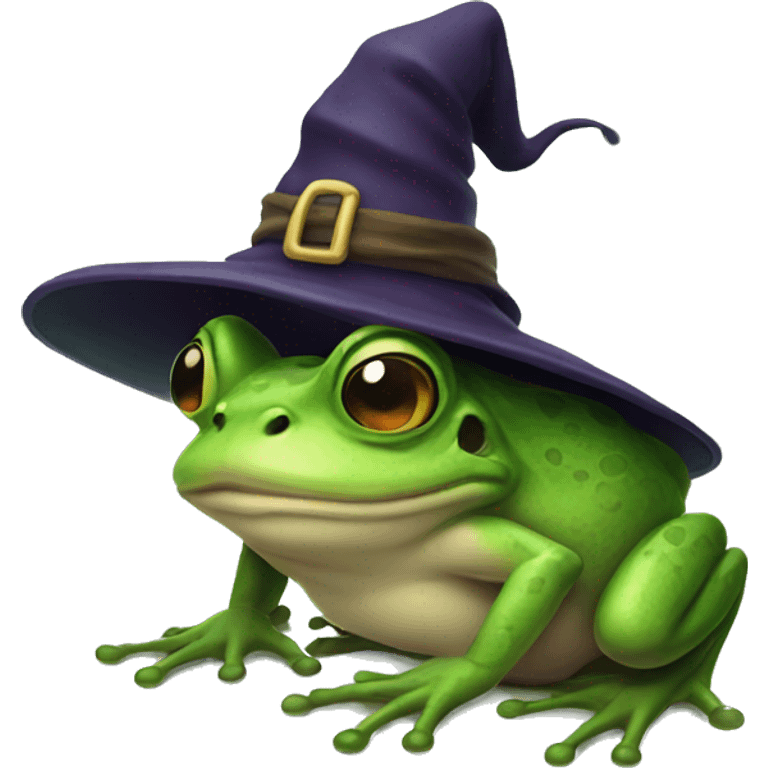 witch frog emoji