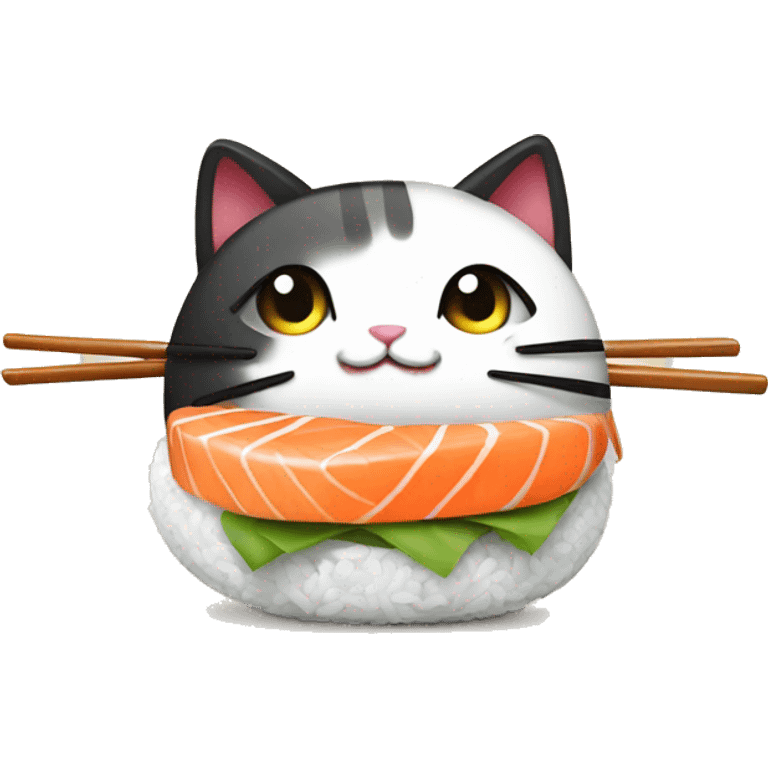 sushi cat emoji